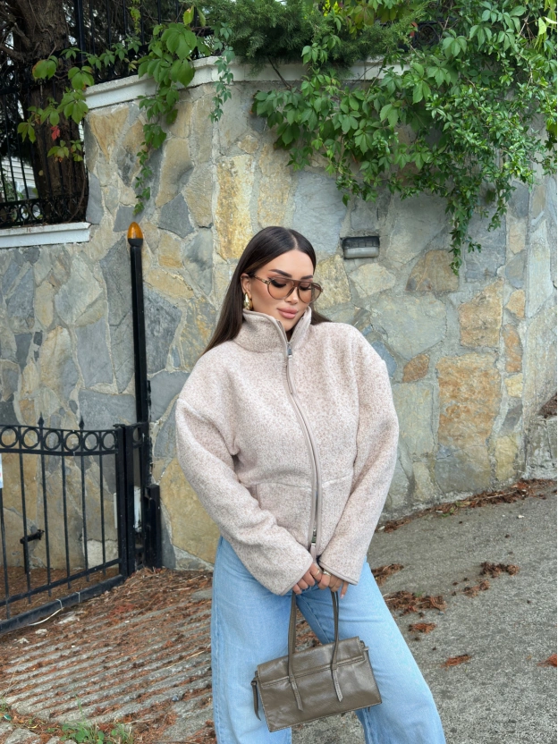 Bej Wellsoft Oversize Polar