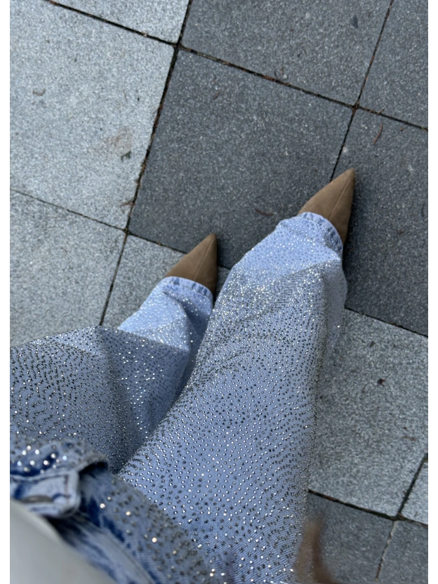 Star Full Taşlı Jean