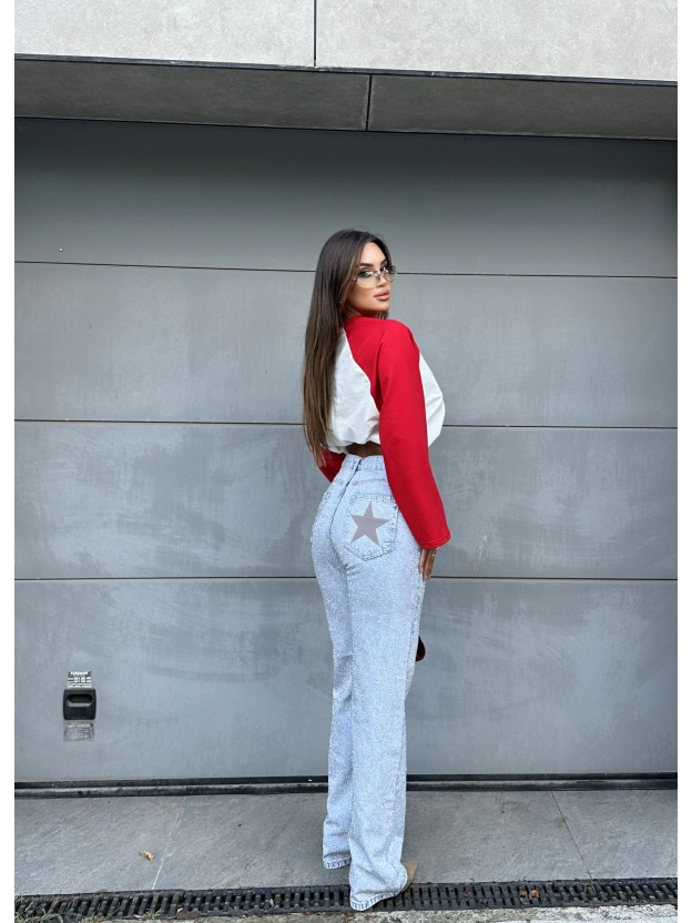 Star Full Taşlı Jean