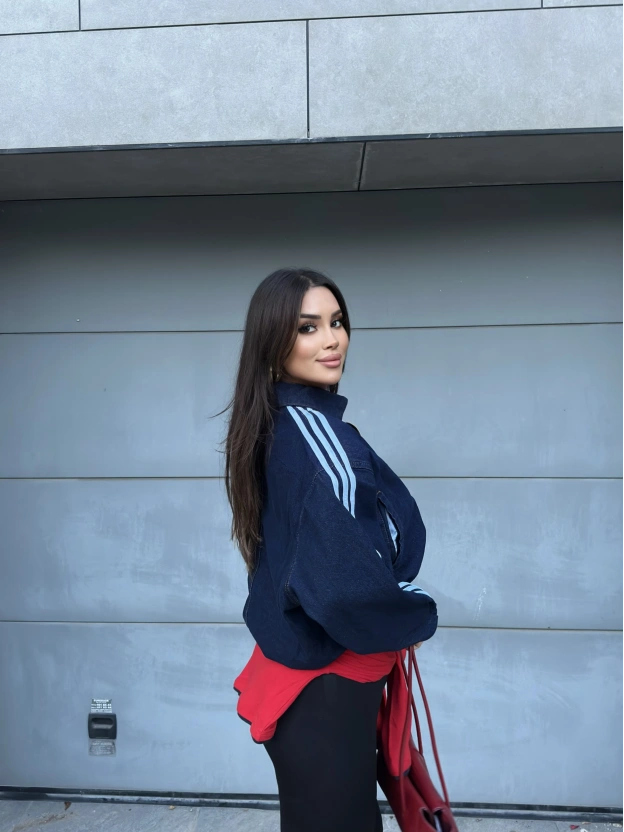 Raw Üç Çizgi Bomber Ceket