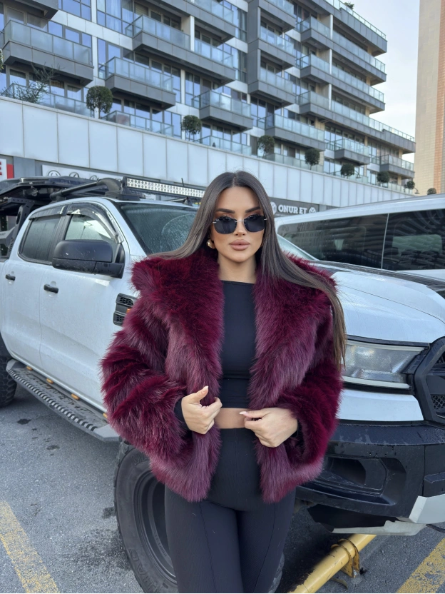 Bordo Premium Kürk