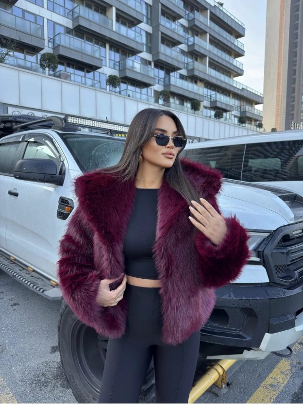 Bordo Premium Kürk