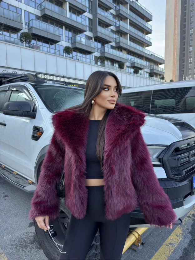 Bordo Premium Kürk