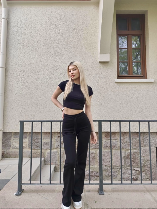 Siyah Brshk İkili Alt Üst Takım