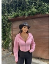 Pembe Premium Crop Sweatshırt