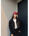 Siyah Crop Ceket