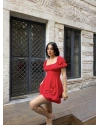 Kırmızı Şort Tulum