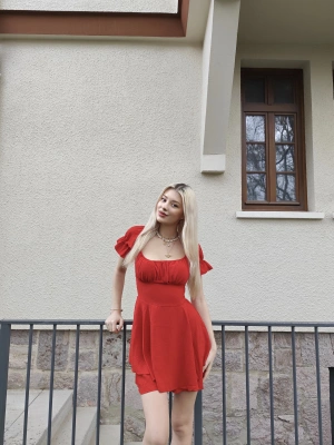 Kırmızı Şort Tulum