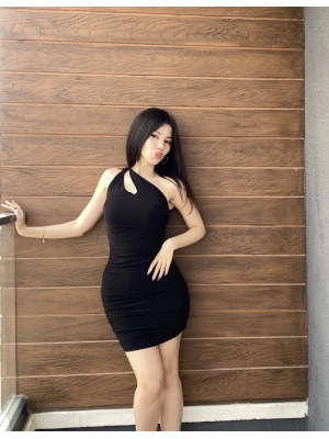 Siyah Omuz Dekolte Mini Elbise