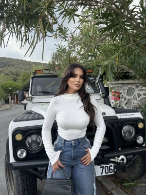 Beyaz Yarım Balıkçı Body