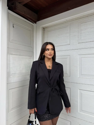 Siyah Tasarım Blazer