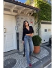 Mavi Tint Wide Leg Pantolon