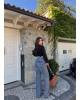 Mavi Tint Wide Leg Pantolon