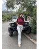 Gri Bel Katlamalı Brshk Yumoş Tayt Pantolon