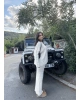 Bej Oversize Triko Alt Üst Takım