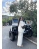 Bej Oversize Triko Alt Üst Takım