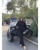 Siyah Oversize Triko Alt Üst Takım