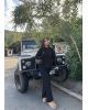 Siyah Oversize Triko Alt Üst Takım