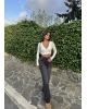 Füme Wide Leg Pantolon