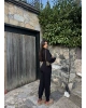 Siyah Modal Fermuarlı Takım