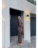 Kahverengi Zra Model Hırka Takım