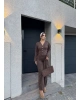 Kahverengi Zra Model Hırka Takım