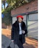 Siyah Uzun Premium Kürk
