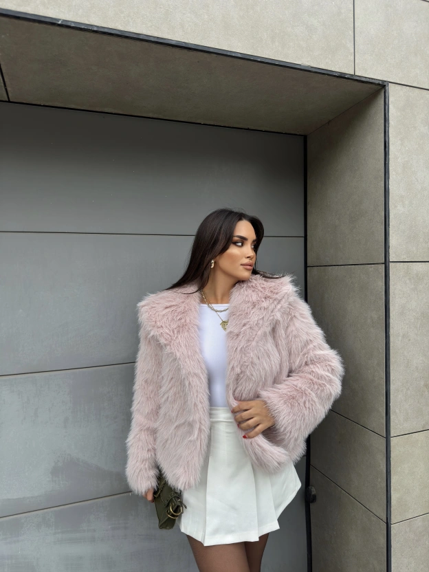 Pembe Premium Kürk