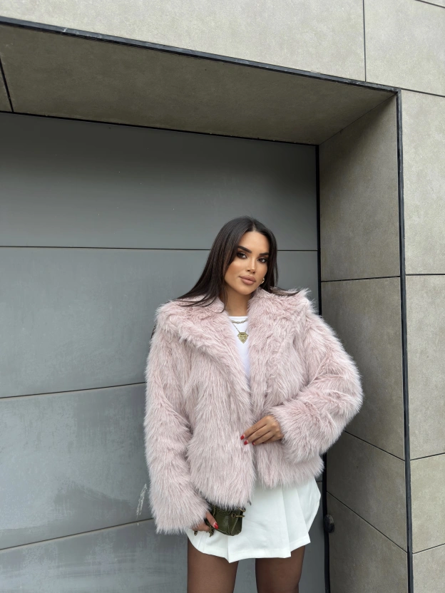 Pembe Premium Kürk