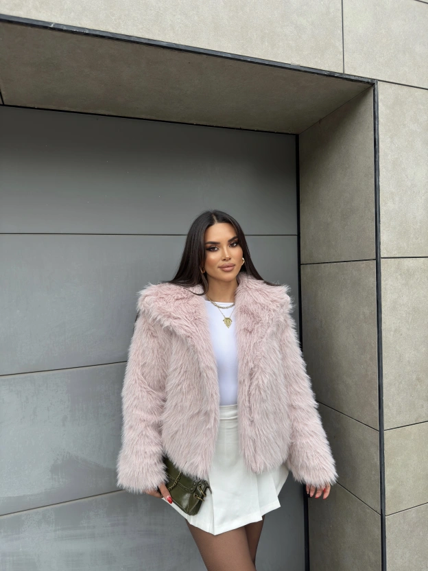 Pembe Premium Kürk