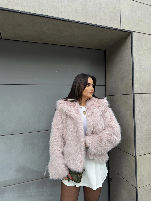 Pembe Premium Kürk