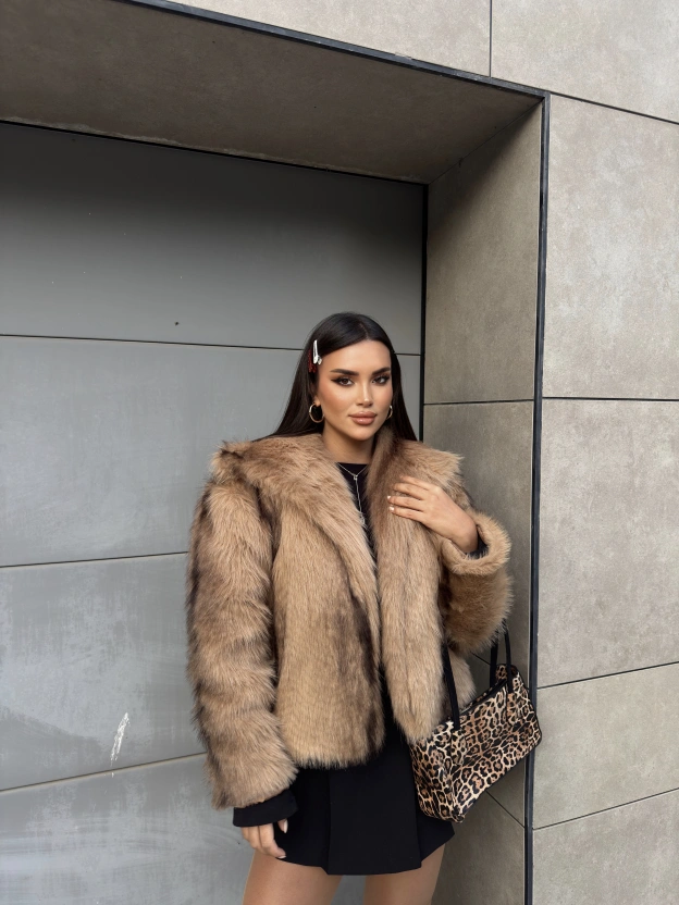 Karamel Efektli Kürk