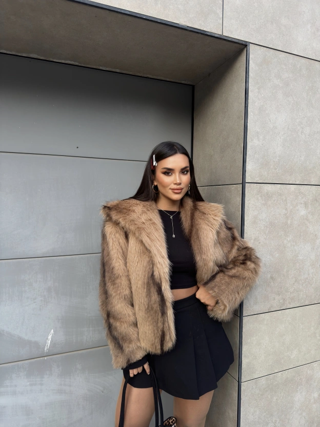 Karamel Efektli Kürk