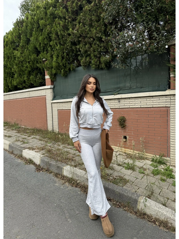 Gri Zra Model Eşofman Takımı