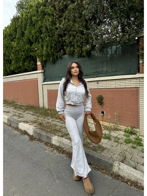 Gri Zra Model Eşofman Takımı