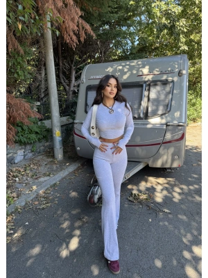 Gri Brshk Alt Üst Takım