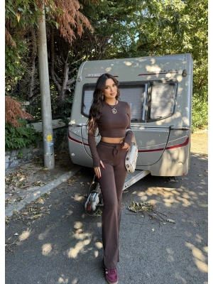 Kahverengi Brshk Alt Üst Takım