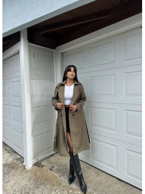 Haki Premium Trençkot