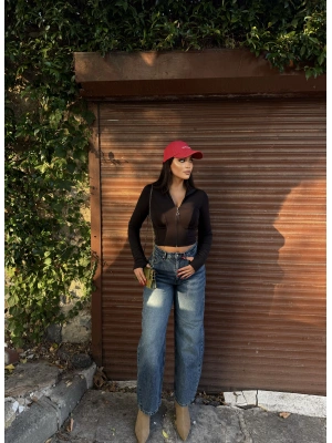 Mavi Tint Balon Pantolon