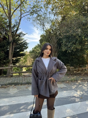 Vizon Bağlamalı Tasarım Mont