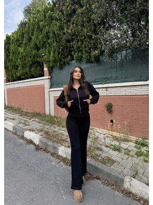 Siyah Zra Model Eşofman Takımı