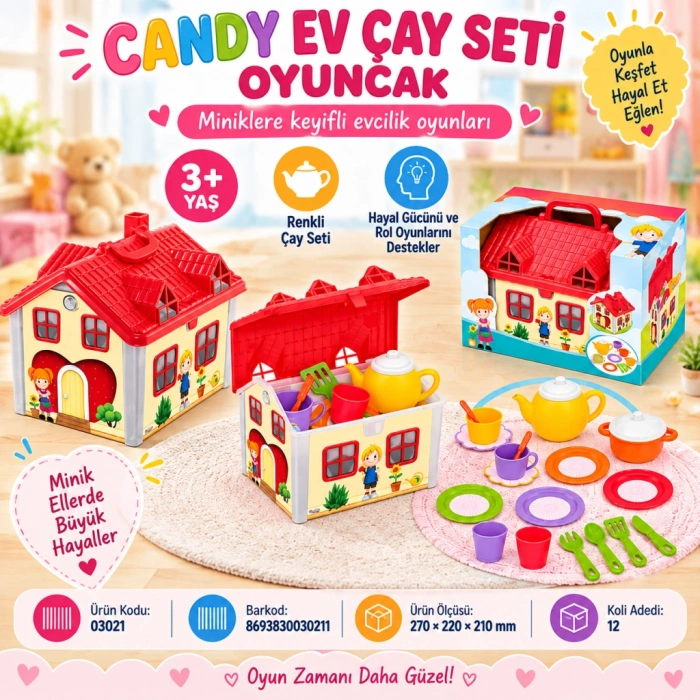 03021 EV ÇAY SETİ  OYUNCAK