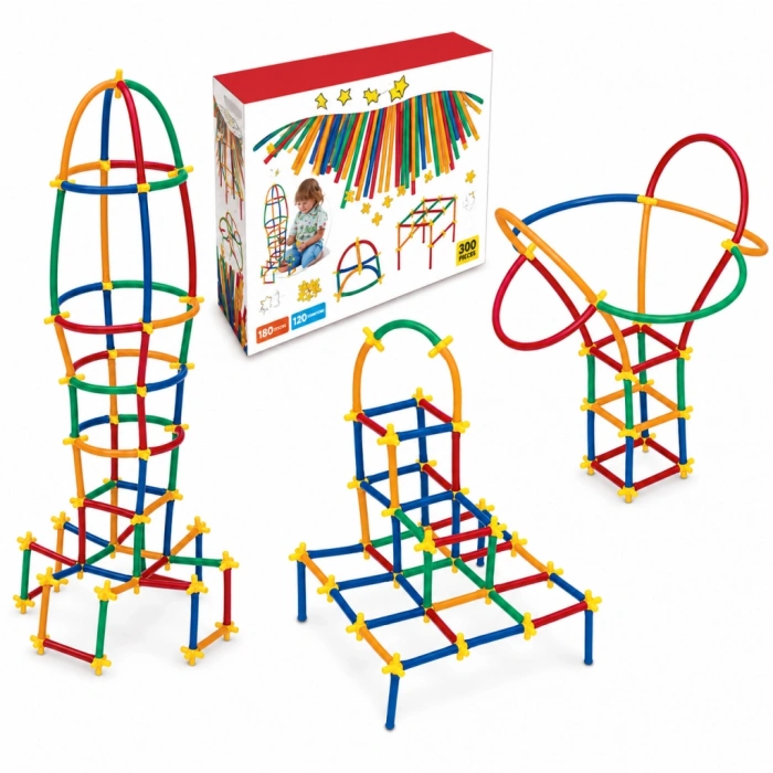 03462 Süper Bambu Çubuklar - 300 Parça / +3 yaş