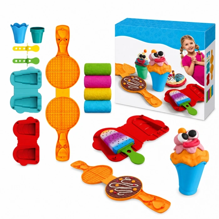 03556 WAFFLE-DONDURMA HAMUR SET 200GR