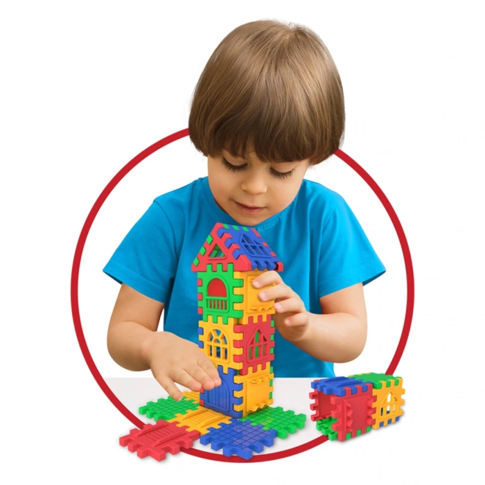 03703 Puzzle City 128 Parça