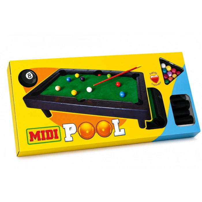 040 MİDİ POOL ORT.BOY BİLARDO OYUNU