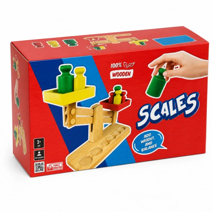 066KR  Ahşap Terazi