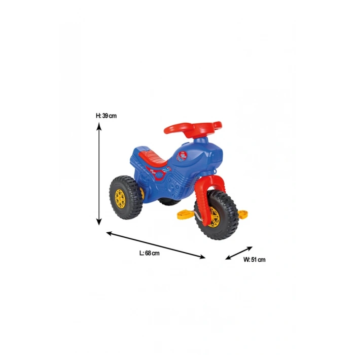 07 175 NessiWorld Black Eagle Pedallı Motorsiklet