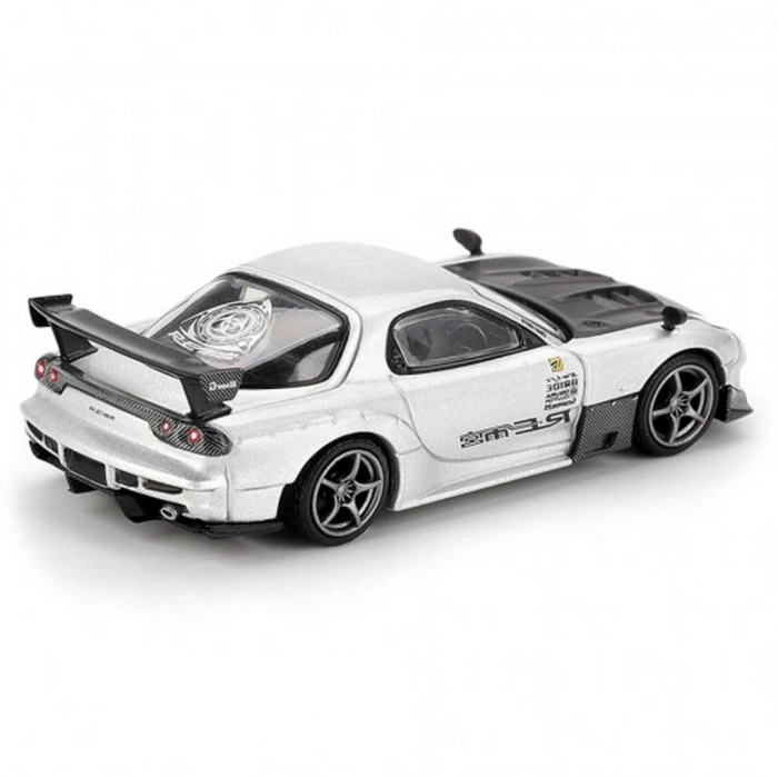 1/64 Mazda RX-7 RE-Amemiya Silver Metallic