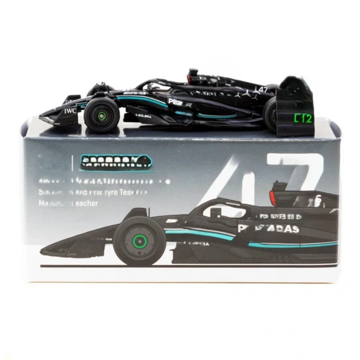 1/64 MODEL ARAÇ F1 W14 E Performance Spanish Grand Prix Tyre Testing 2023